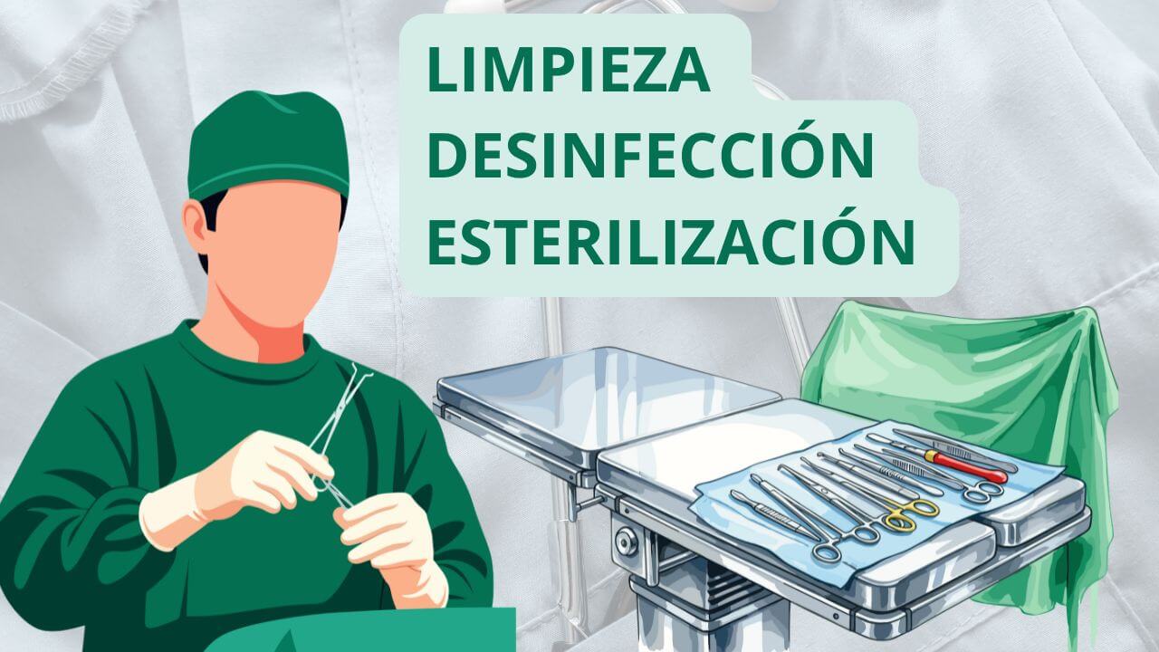 limpieza, desinfección y esterilización del instrumental sanitario