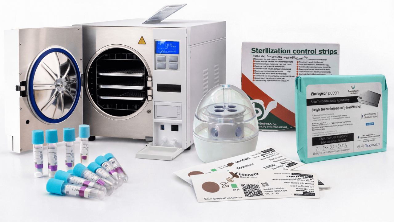 Indicadores de esterilización para autoclaves